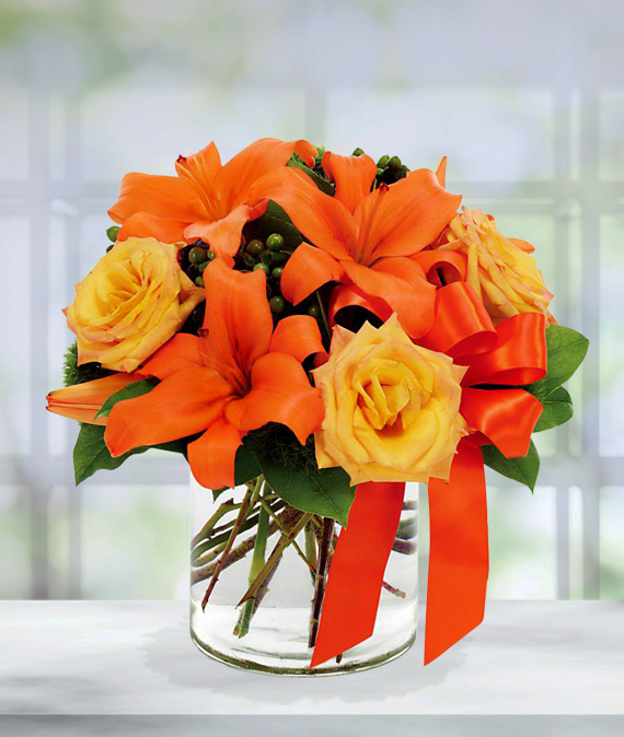 Orange Sunset Bouquet